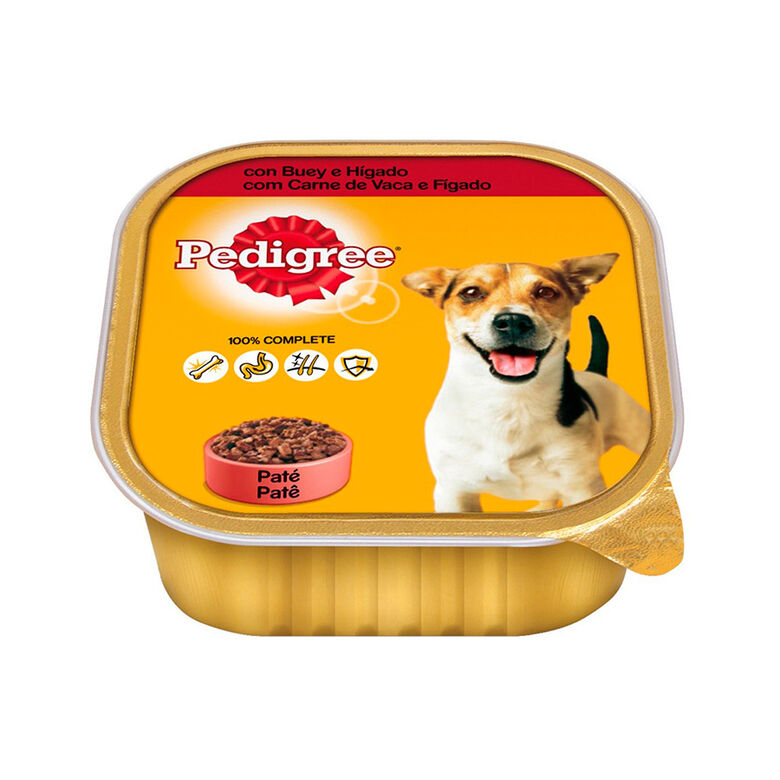 Pedigree Buey e Higado Tarrina en Paté para Perros thumbnail