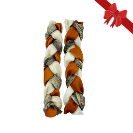 Wonder Christmas Snacks de Piel de Pescado para perros,  Wonder Christmas Snacks de Piel de Pescado para perros