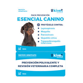 Tarjeta Vacuna Polivalente + Revisión veterinaria completa perro