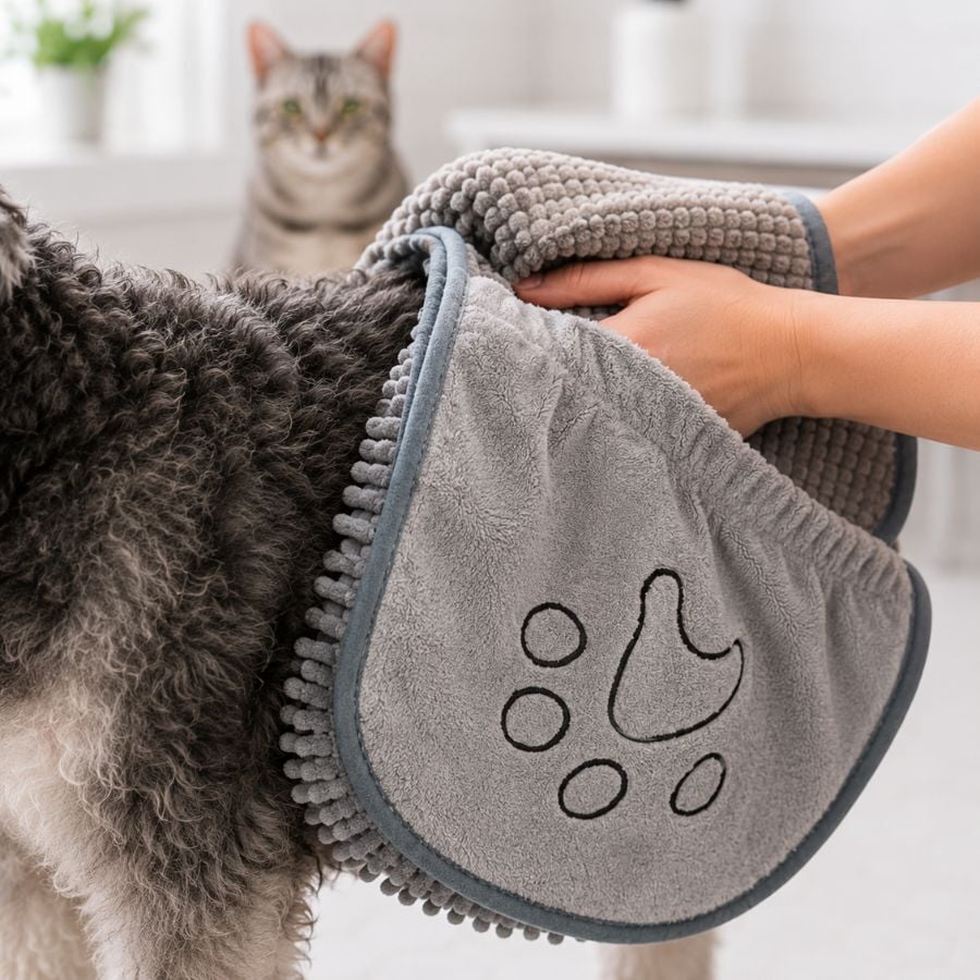 Bloob Toalla de Secado para perros y gatos, , large Imagen numero 4