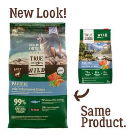 True Origins Wild Adult Pacific Salmón pienso para perros