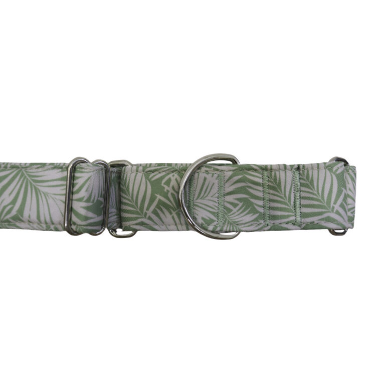 Gotoo Collar martingale estampado verde para perros thumbnail