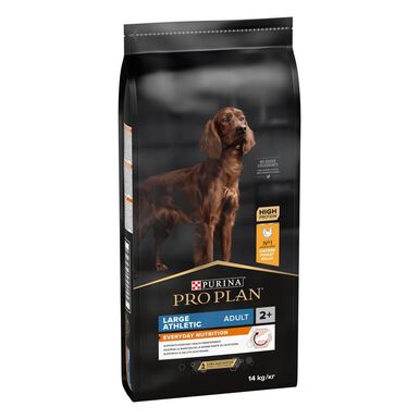16.5 kg (14 + 2.5 kg ¡gratis!) Pro Plan Large Athletic Adult Pollo pienso para perros