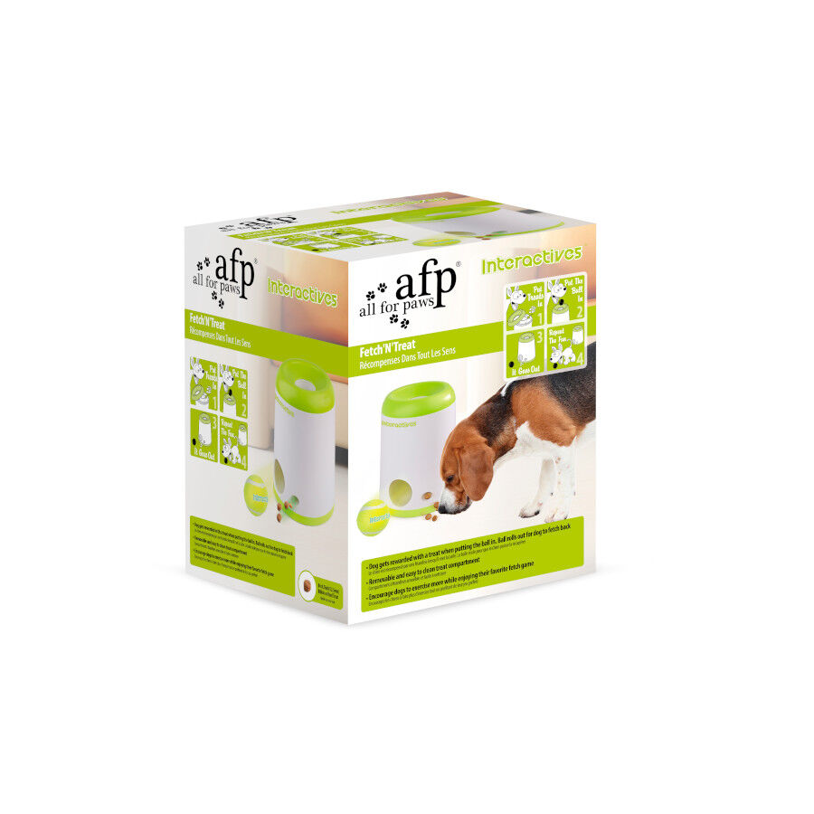 All For Paws Interactives Juguete Lanzador Golosionas para perros, , large Imagen numero 5