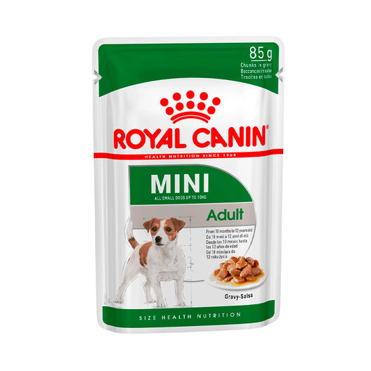 Royal Canin Mini Adult sobre en salsa para perros, , large image number null