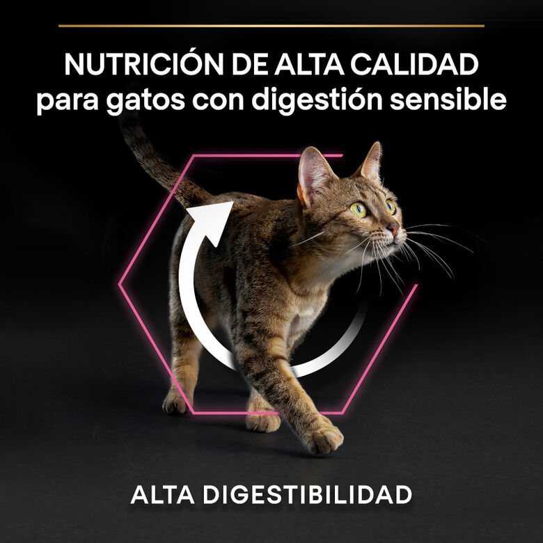 Pro Plan Adult Delicate Digestion pavo pienso para gatos thumbnail