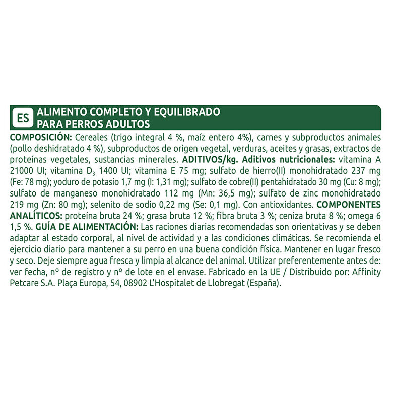 Affinity Libra Adult Pollo pienso para perros, , large image number null