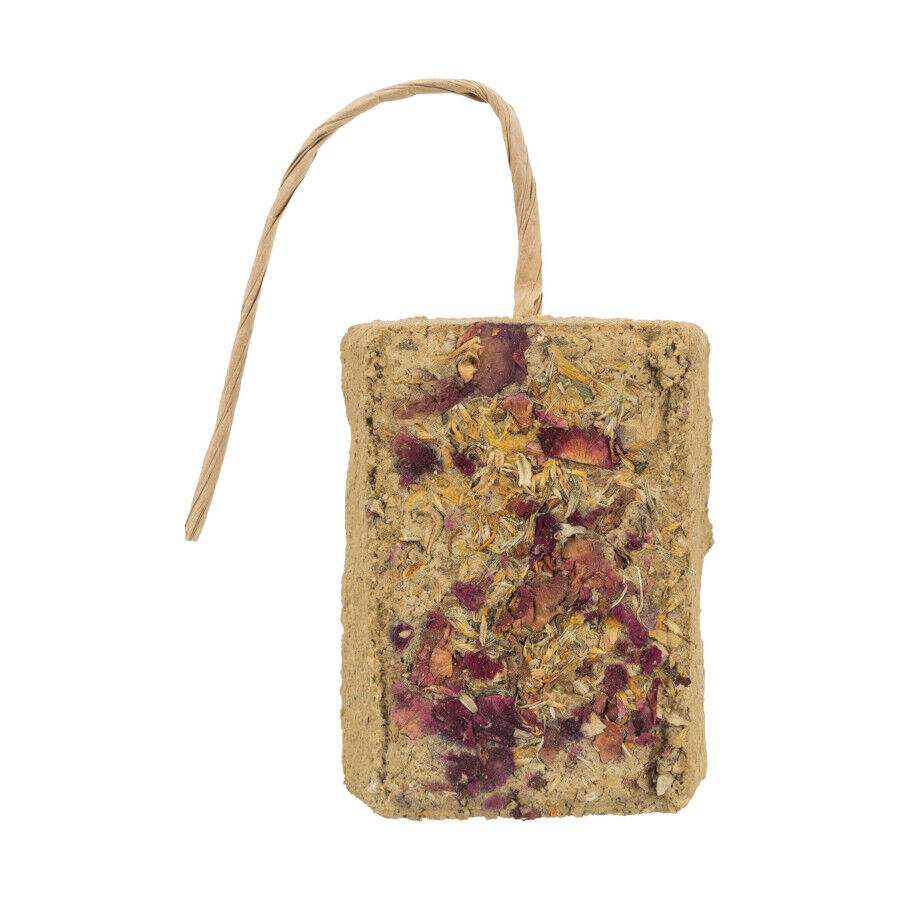 100 g Trixie Piedra de Arcilla con Flores suplemento para roedores, , large Imagen numero 3