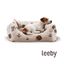 Leeby Cuna Desenfundable Blanco con Erizos para perros, , large indicador imagen numero 2