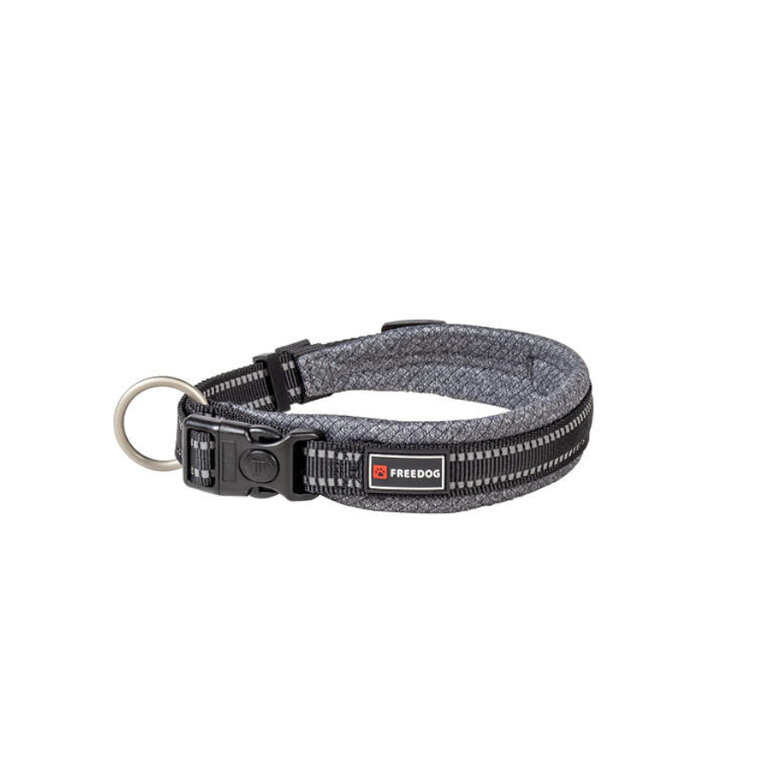 Freedog Shiva Reflectante Gris collar para perros,  Imagen numero 1 Freedog Shiva Reflectante Gris collar para perros, , large Imagen numero 1