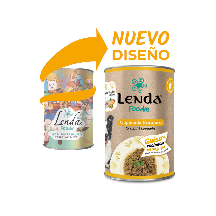 400 g Lenda Tapenade Granjero lata para perros, , large Imagen numero 2