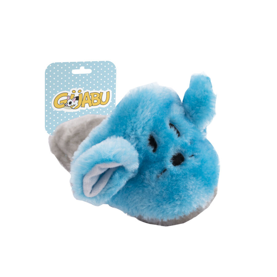 Guabu Zapatilla de Peluche Azul para cachorros, , large Imagen numero 1