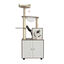 Leeby Luna árbol rascador con mueble para gatos, , large indicador imagen numero 5