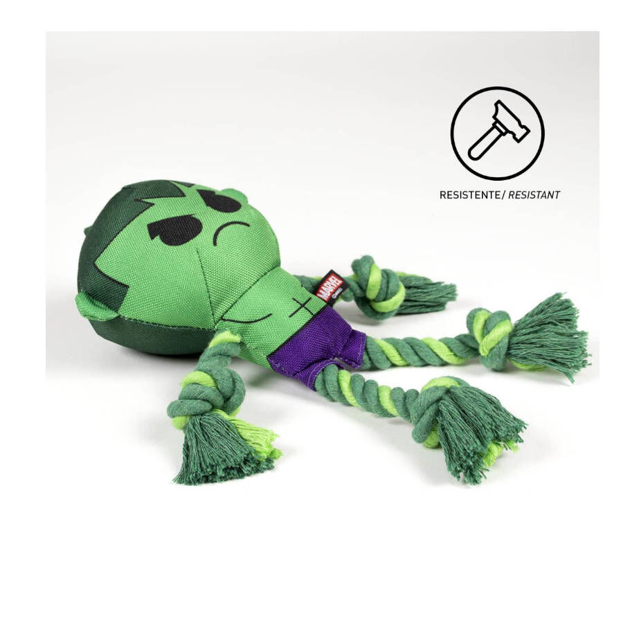 Disney Marvel Hulk de Peluche con Cuerda para perros, , large Imagen numero 2