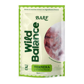 Wild Balance Barf Men&uacute; ternera y verduras comida congelada para perros