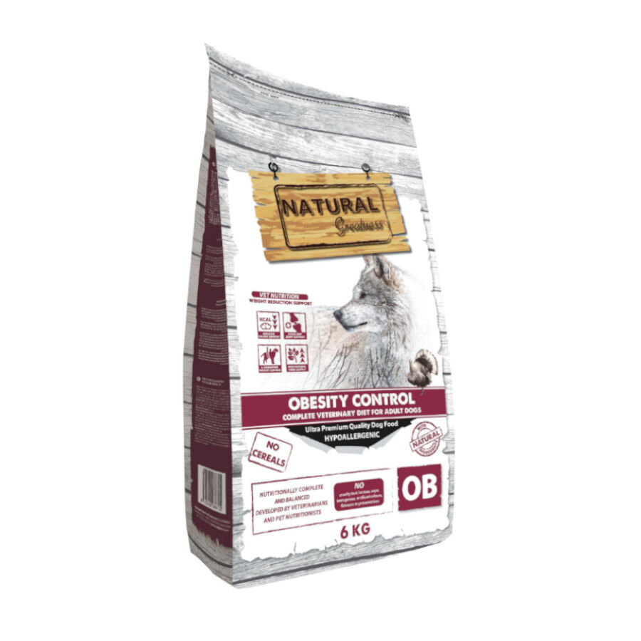 Natural Greatness Obesity Pavo Pienso Hipoalergénico para perros
