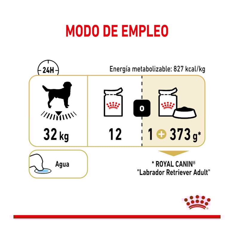 140 g Royal Canin Labrador Sobres para perros,  Imagen numero 7 140 g Royal Canin Labrador Sobres para perros, , large Imagen numero 7