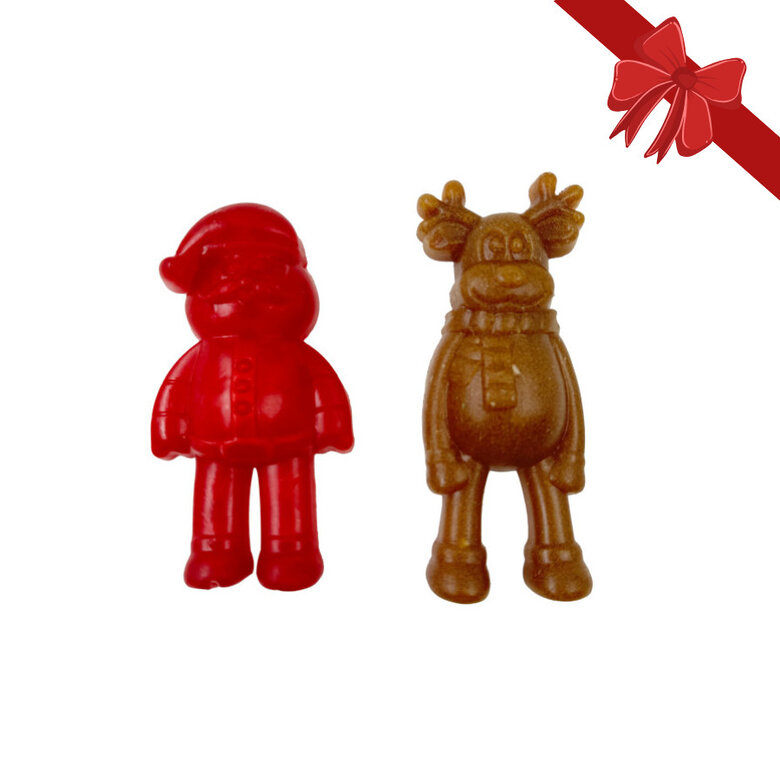 2 uds. Wonder Christmas Snacks Reno & Santa Navideños para perros,  Imagen numero 1 2 uds. Wonder Christmas Snacks Reno & Santa Navideños para perros, , large Imagen numero 1