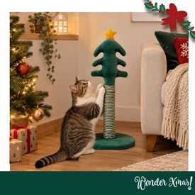 Wonder Christmas Poste Rascador &Aacute;rbol Navidad para gatos