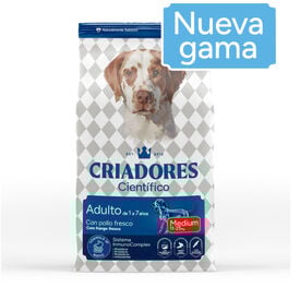 Criadores Científico Adulto Medium Pienso Pollo para perros