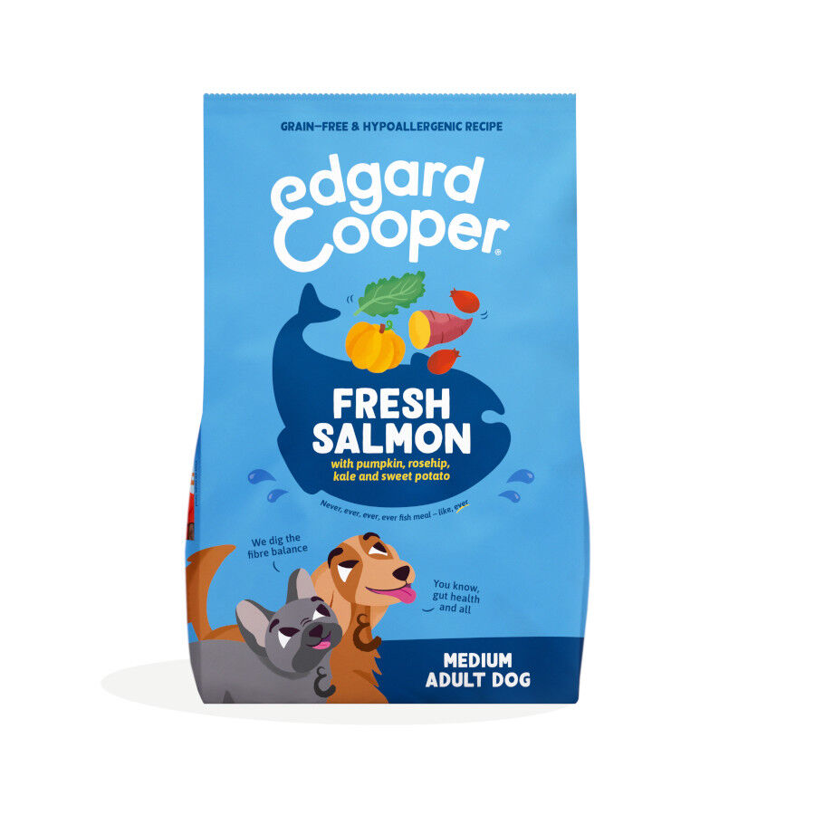 12 kg Edgard & Cooper Adult Salm&oacute;n pienso para perros, , large Imagen numero 1