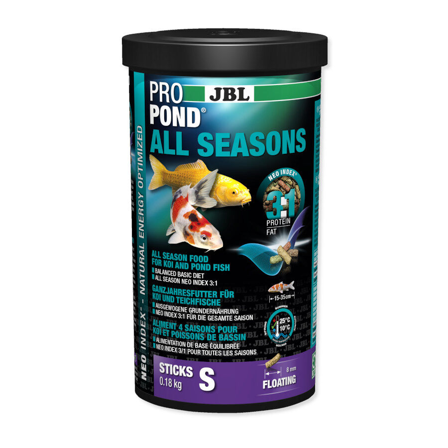 JBL Propond All Seasons S Alimento para las 4 estaciones para kois y peces estanques pequeños