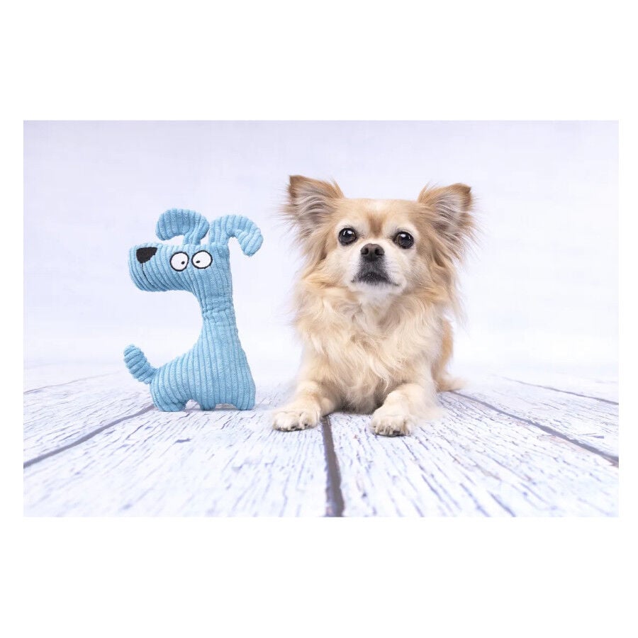 Flamingo Perro de Peluche Azul para perros, , large Imagen numero 2