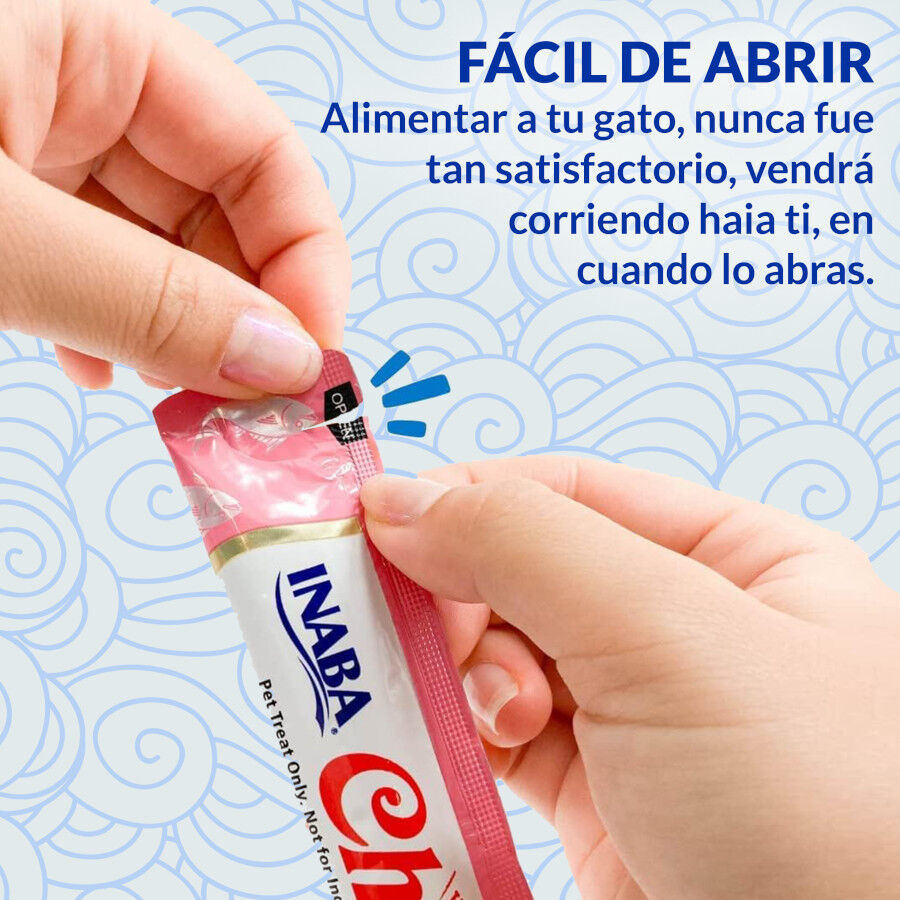 60 sobres x 14 g Churu Variedades de At&uacute;n Snack L&iacute;quido para gatos, , large Imagen numero 4