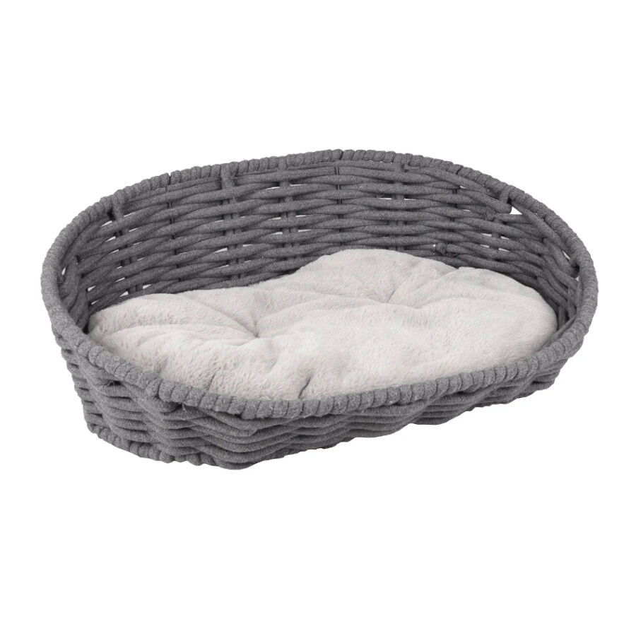 Flamingo Zizi Ovalado Gris cama cuna para perros, , large Imagen numero 1