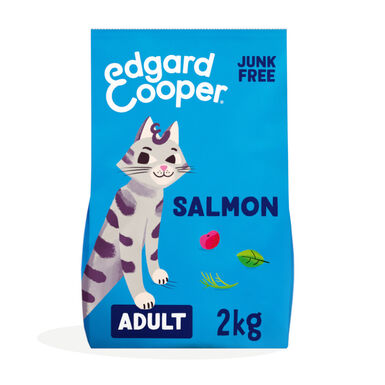 Edgard y Cooper Adult Salmón pienso para gatos