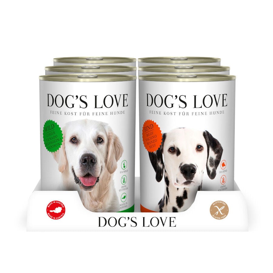 Dog's Love Adulto lata para perros