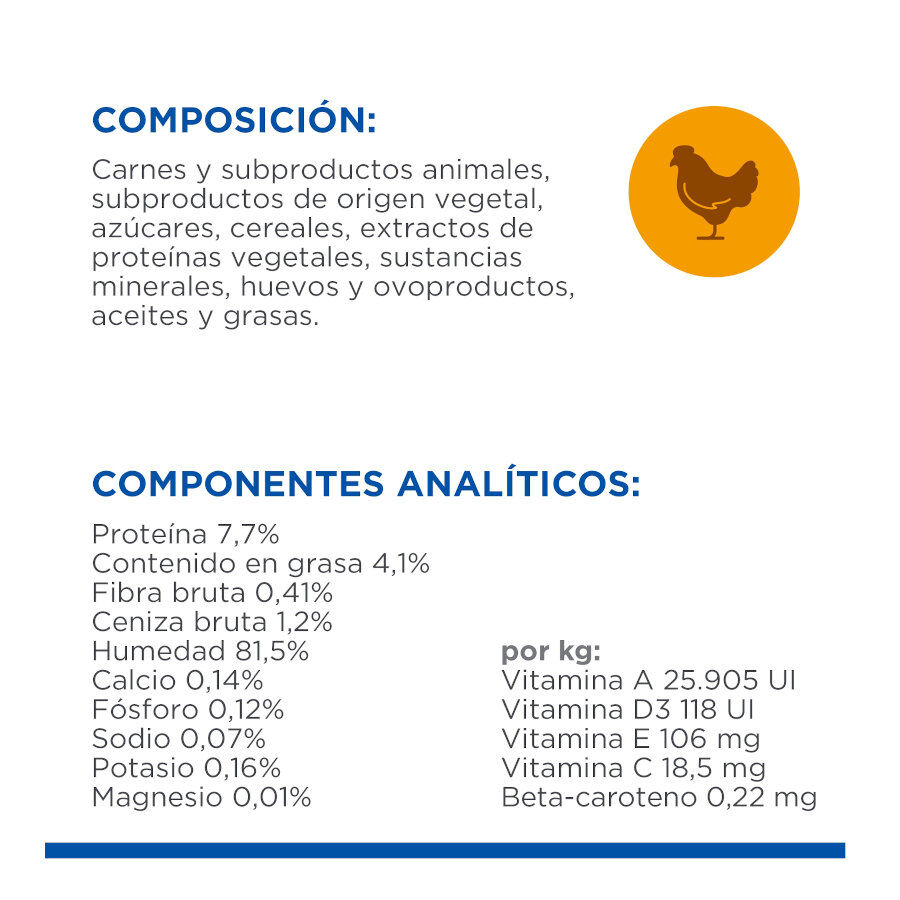 12 sobres x 85 g Hill's Science Plan Adult Pollo, Pescado Azul y Vacuno en Salsa sobre para gatos, , large Imagen numero 4