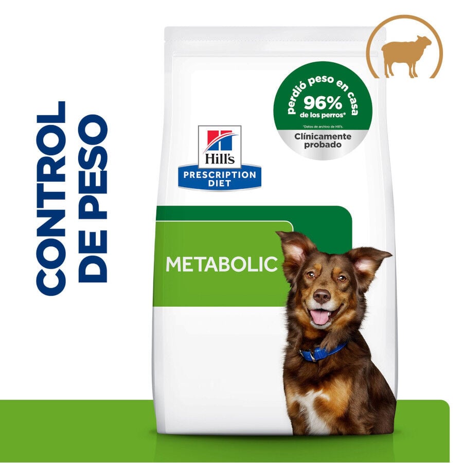 12 kg Hill's Prescription Diet Metabolic cordero y arroz pienso para perros, , large Imagen numero 2