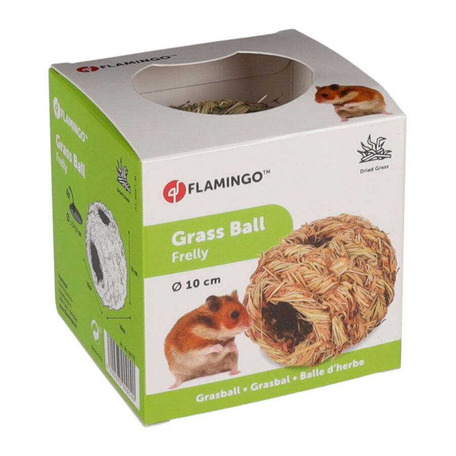 Flamingo Frelly Nido de Hierba para roedores, , large Imagen numero 2