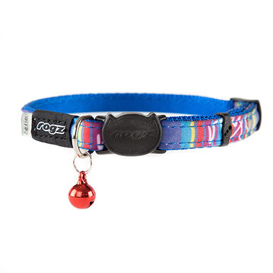 Rogz Neocat Collar Azul con Cascabel para gatos