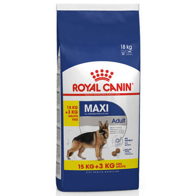 Royal Canin Maxi Adult 18 kg (15 kg + 3 kg gratis)