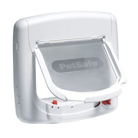 Petsafe Staywell Puerta Magnética Blanca para gatos