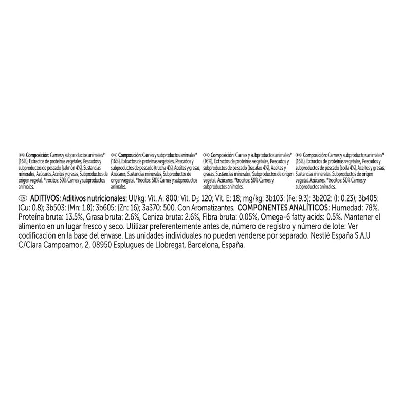 12 sobres x 80 g Felix Tasty Shreds Festín del Mar Filetes en Salsa sobre para gatos,  Imagen numero 3 12 sobres x 80 g Felix Tasty Shreds Festín del Mar Filetes en Salsa sobre para gatos, , large Imagen numero 3