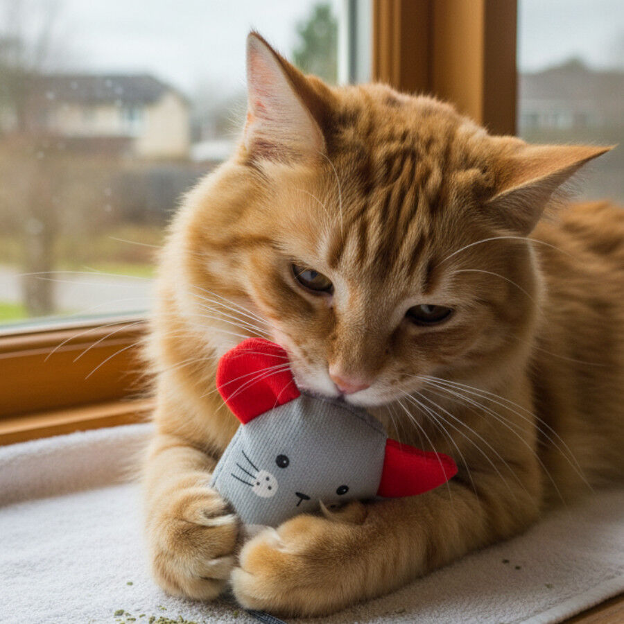 BAM! Peluche de Rat&oacute;n con Catnip para gatos, , large Imagen numero 6