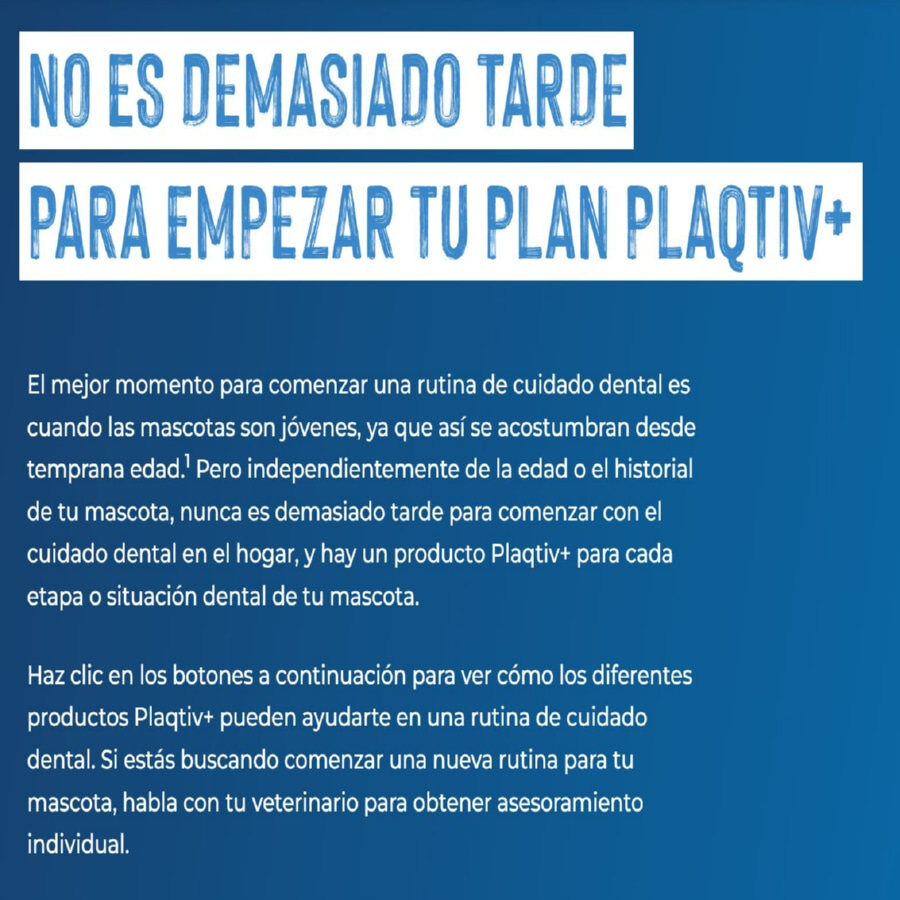 Ecuphar Plaqtiv+ Toallitas Dentales para perros y gatos thumbnail