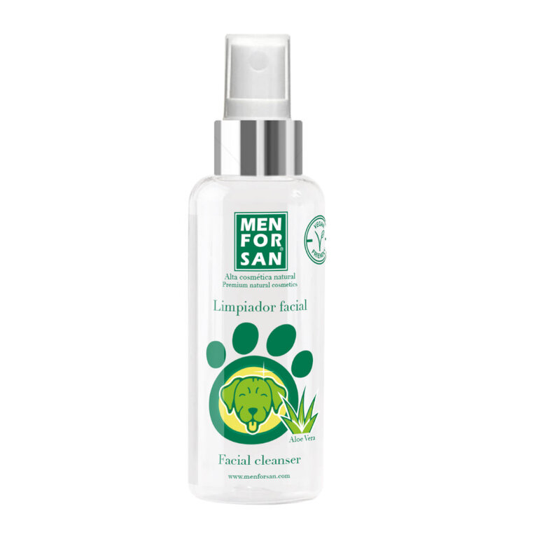 Menforsan Limpiador Facial Aloe Vera para perros, , large image number null