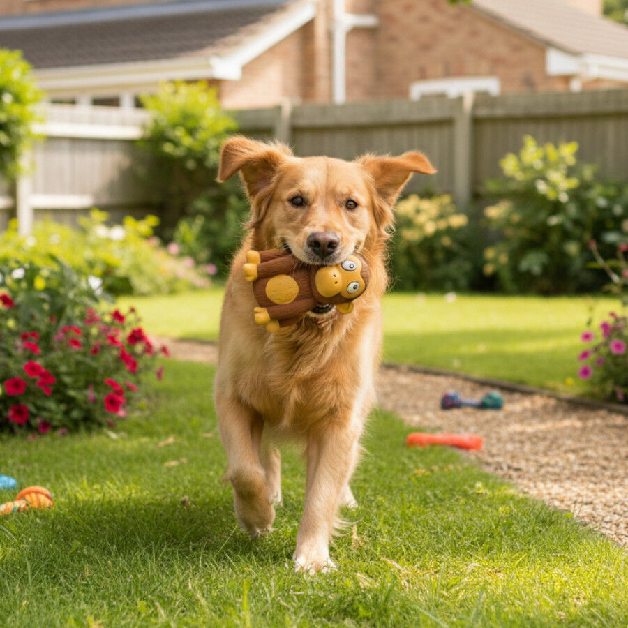 Tootoy! Chimpancé Mordedor con Sonido para perros