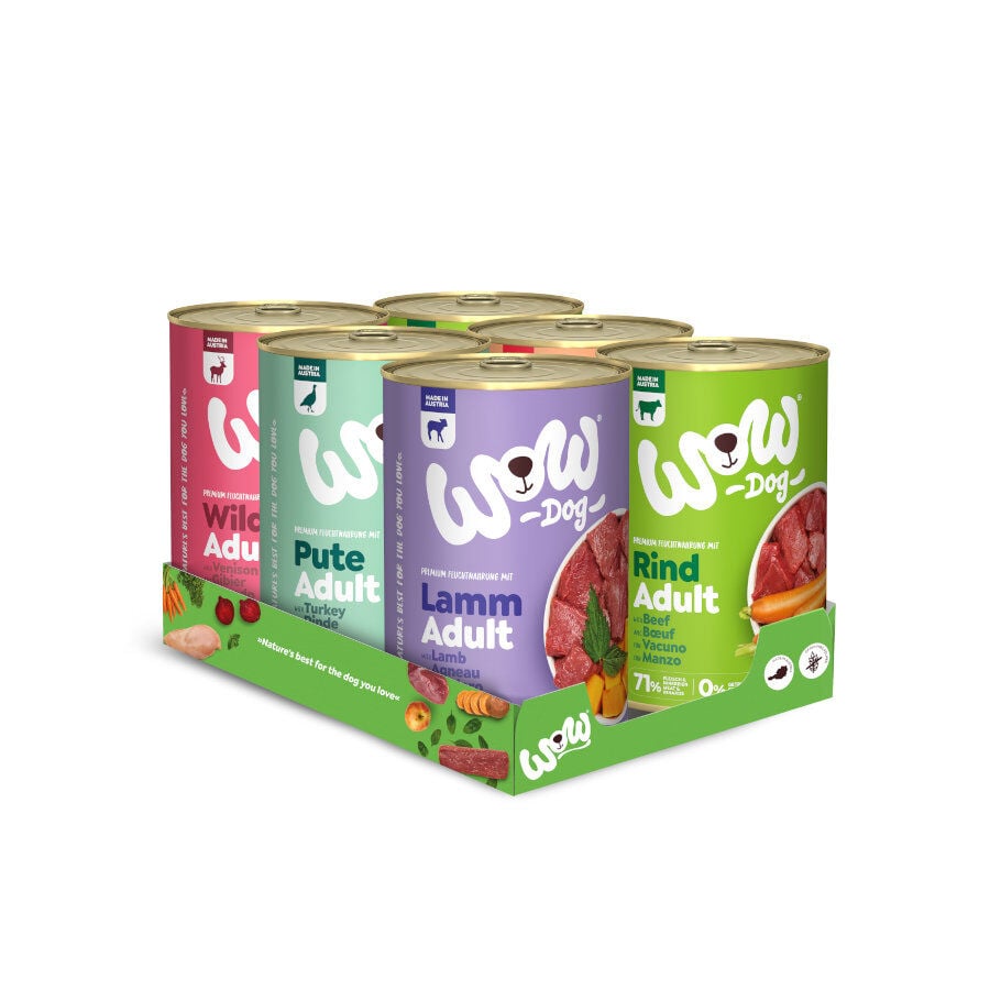 Wow Food Adult lata para perros