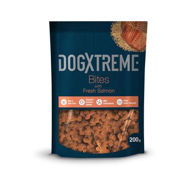 Dogxtreme Bites Snacks Semihúmedos Salmón para perros