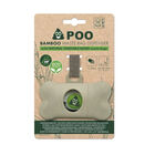 M-pets Poo Bamboo Porta Bolsas Biodegradable + 15 bolsas para heces de perro, , large image number null