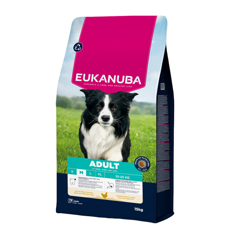 12 kg Eukanuba Adult Medium Pollo pienso para perros,  Imagen numero 2 12 kg Eukanuba Adult Medium Pollo pienso para perros, , large Imagen numero 2