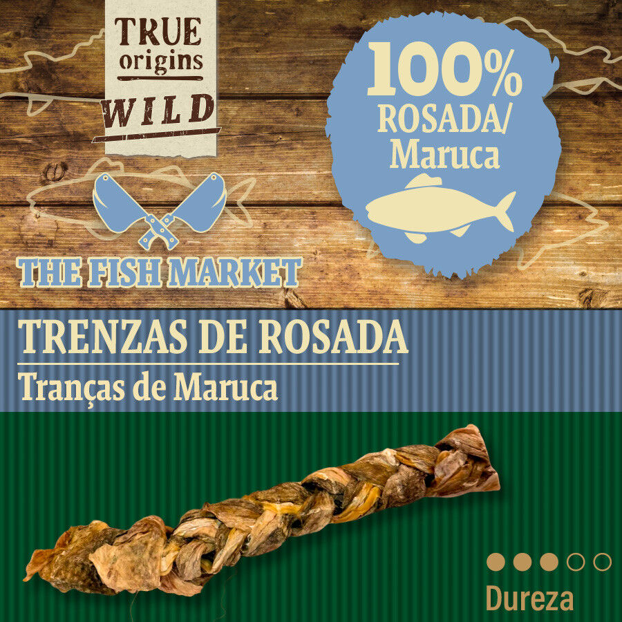 70 g. True Origins Trenzas Rosada Snack para perros, , large Imagen numero 4
