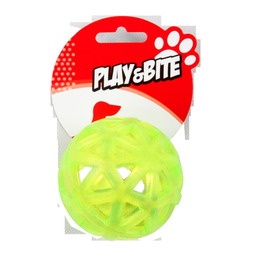 Play&Bite pelota de tenis de pl&aacute;stico para perros, , large Imagen numero 1