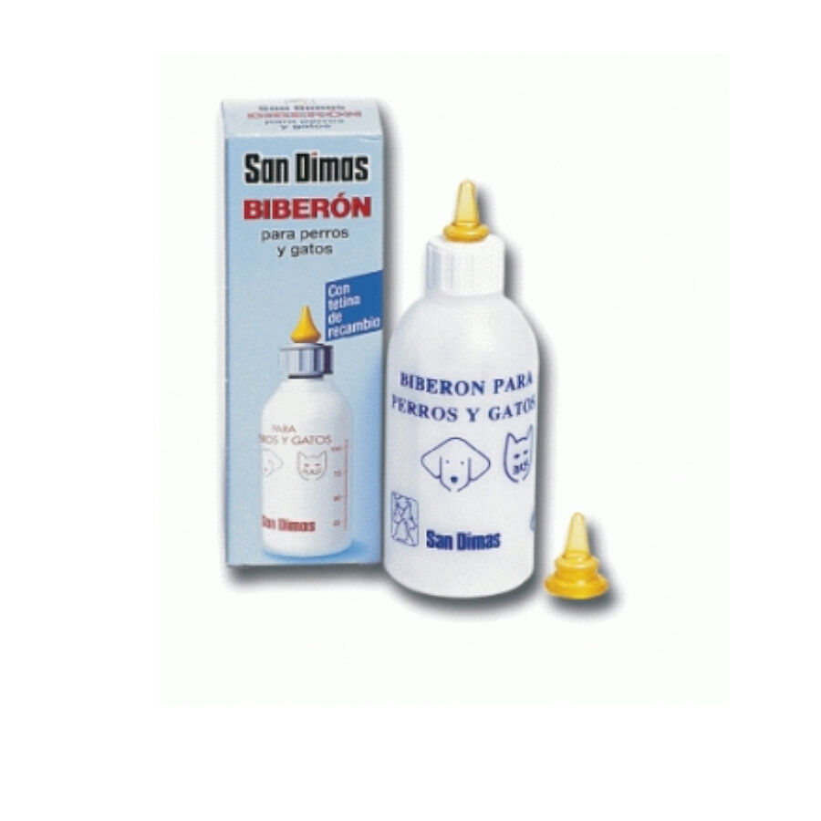 SanDimas Biberón con Tetina para mascotas
