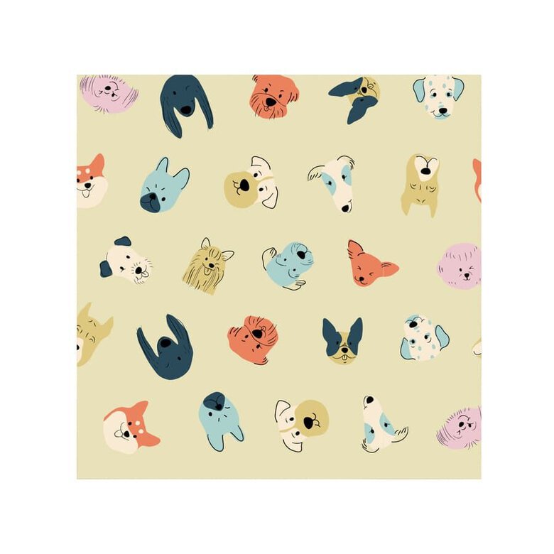 Leeby Cama Beige Estampado Cómic para perros,  Imagen numero 10 Leeby Cama Beige Estampado Cómic para perros, , large Imagen numero 10